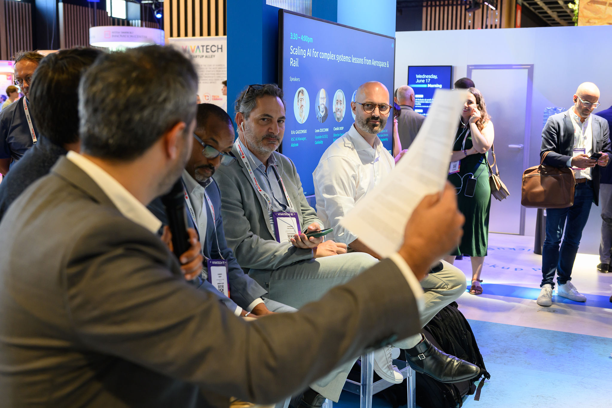 Vivatech panel with Capgemini and Leon Zucchini