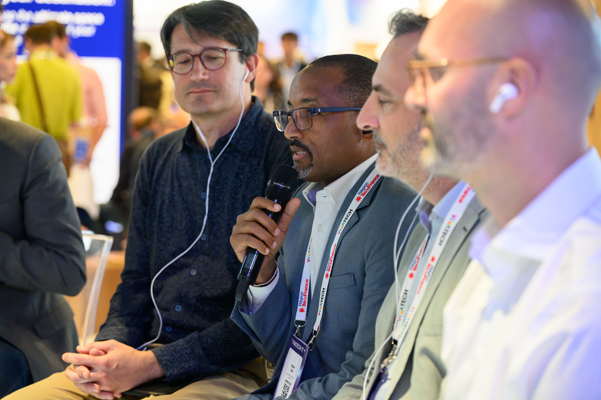 Vivatech panel with Capgemini and Leon Zucchini