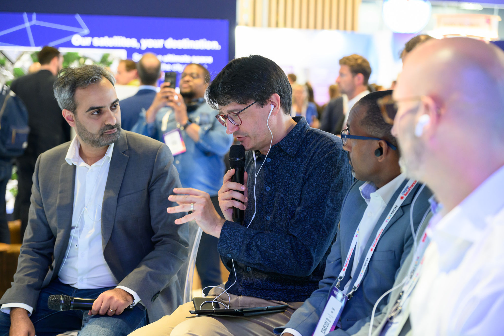Vivatech panel with Capgemini and Leon Zucchini